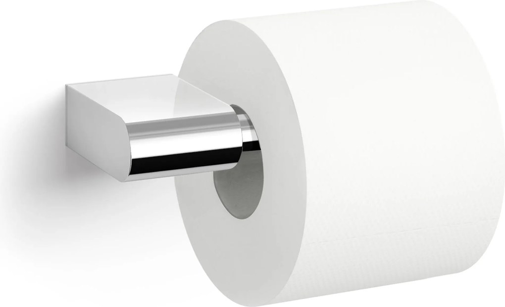 ZACK Atore toiletrolhouder glans RVS