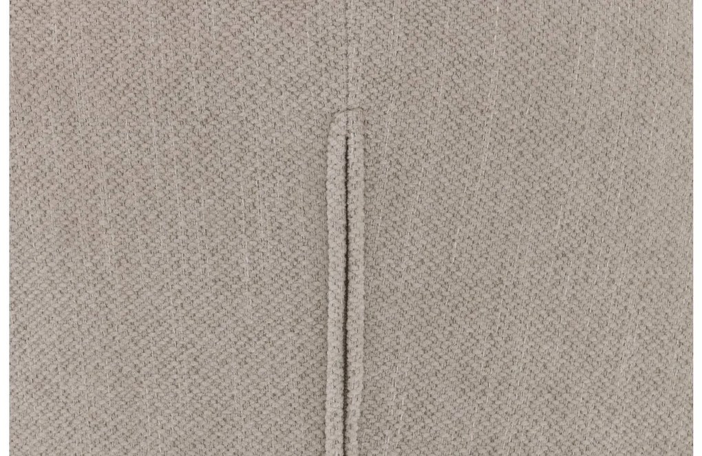 Goossens Stoel Noomi beige stof met armleuning,