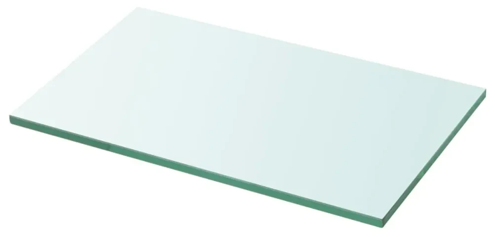 vidaXL Wandschap transparant 30x15 cm glas