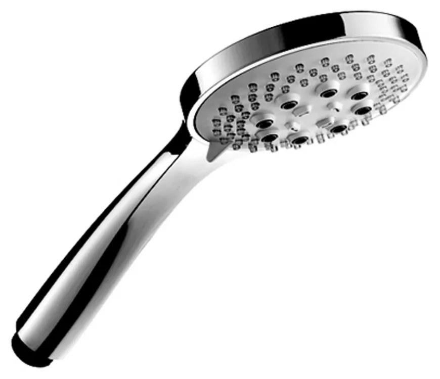Handdouche Hotbath 3 Standen ABS kunststof ⌀ 10 cm Mat Zwart