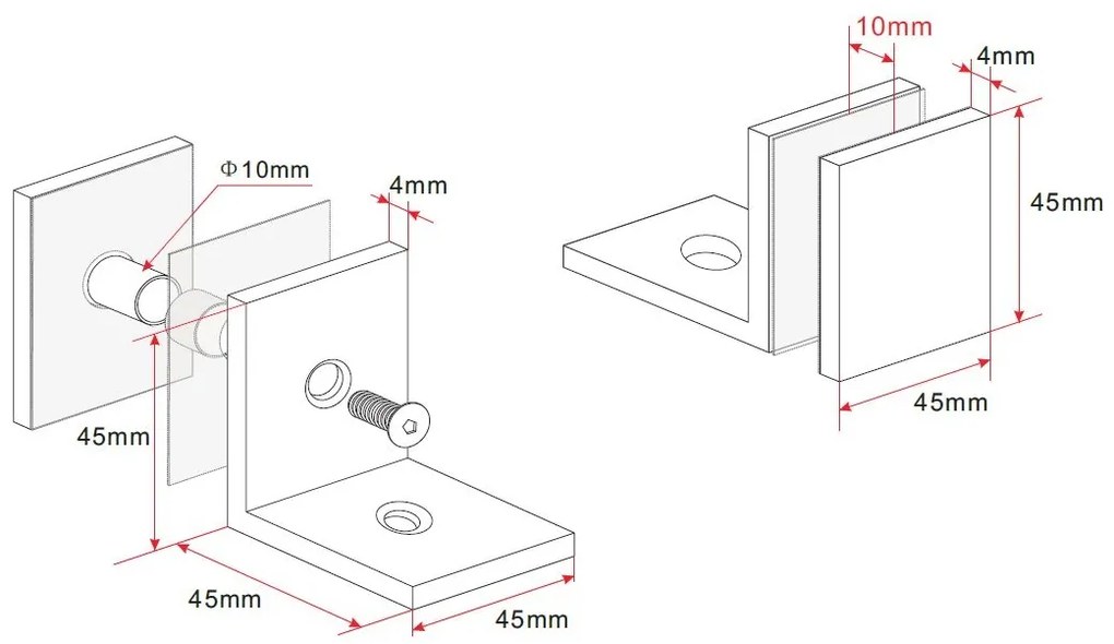 Mueller Clips inloopdouche profielloos 90x200cm Anti-kalk