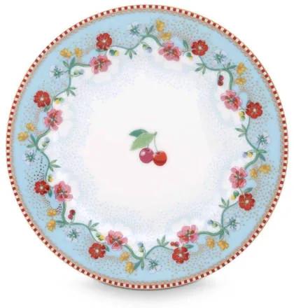 Floral gebaksbord (Ø17 cm)