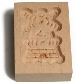 Speculaasplankje met molen, klein