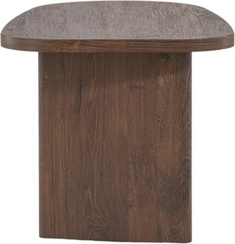 Kleine Organische Salontafel Mocca - 45 X 70cm.