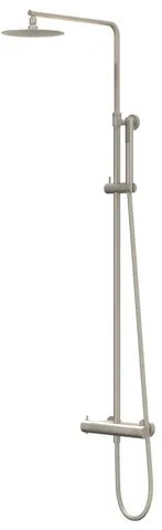 IVY Bond Regendoucheset - opbouw - 30cm medium hoofddouche - staafmodel handouche Geborsteld nickel PVD CSB1GNAF