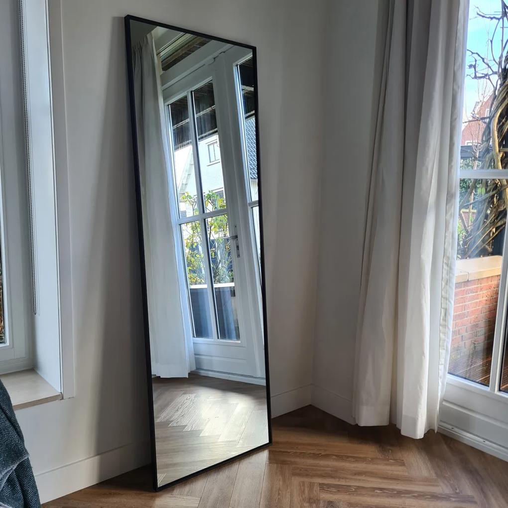 Staande Spiegel Zwart - 60x180cm