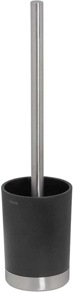 Tiger Tune Closetborstelgarnituur 9,1x9,1x37,9 cm RVS Geborsteld/Zwart