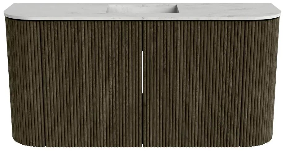 Mondiaz Joya DLux 85cm toiletmeubel ronding links/rechts shadow met wastafel faye midden 1 kraangat opalo