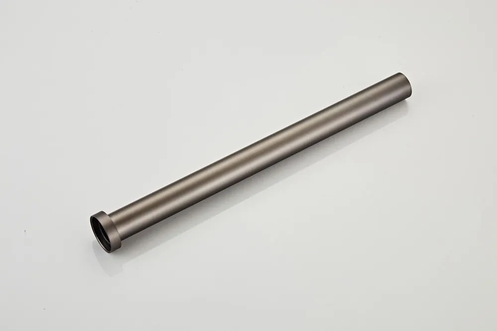 Saniclear Iron sifon verlengbuis 40cm verouderd ijzer - gunmetal