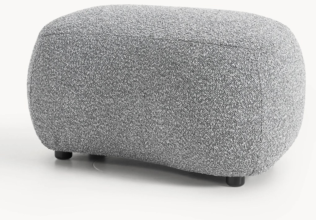 Bouclé poef Alba