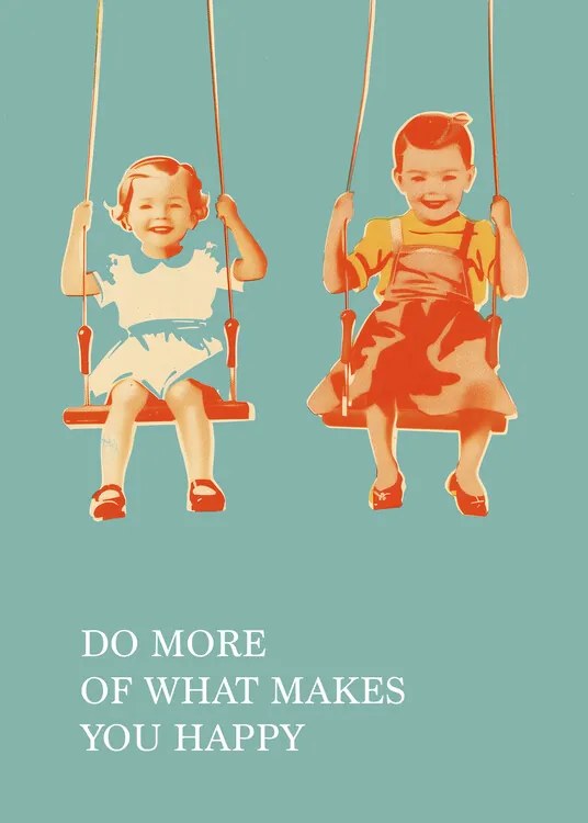 Ilustratie Two Little Girls On Swings, Andreas Magnusson