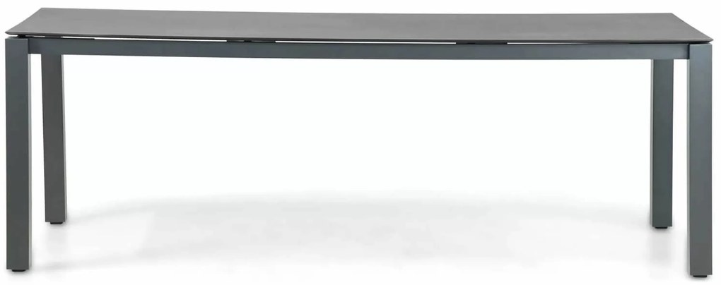 Tuinset 6 personen 220 cm Aluminium Grijs Lifestyle Garden Furniture Timo/Yoko