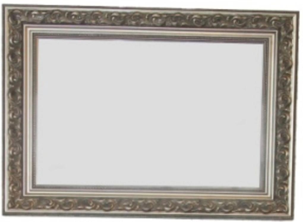 Barok spiegel 70x90 cm Zilver