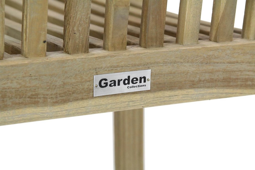 Tuinstoel stapelbaar Teak Old teak greywash Garden Collections Wales