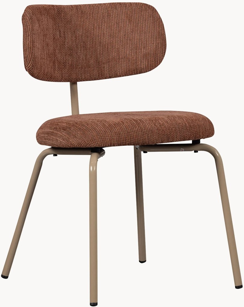 Gestoffeerde stoelen Travis, 2-delig