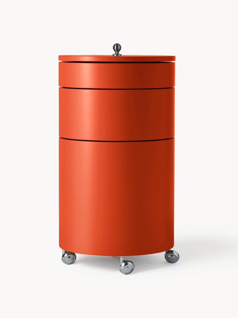 Ronde rolcontainer Barboy, design Verner Panton