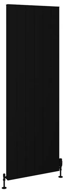 Eastbrook Vesima radiator 60x180cm aluminium 2134W zwart mat