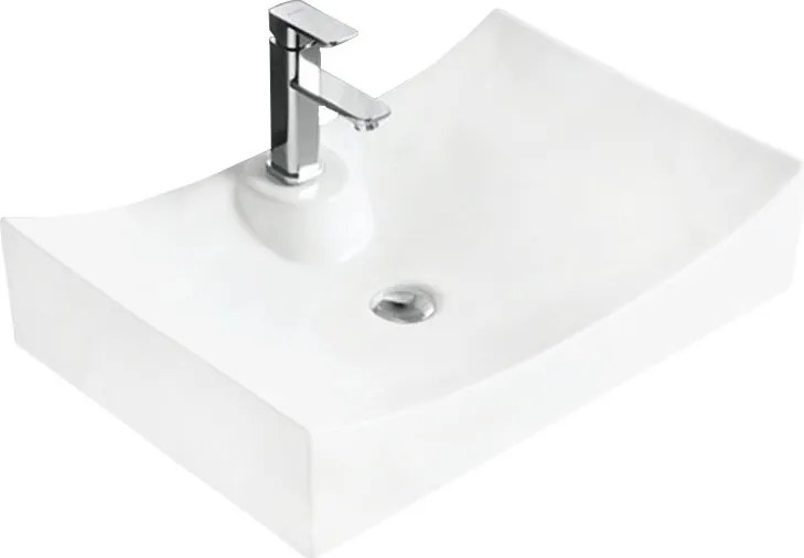 Mexen Gaja opbouw wastafel 66 x 45 cm, wit - 21726600