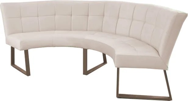 Eetkamerbank - Amsterdam - stof Element zand 17 - geschikt voor tafel 150 cm