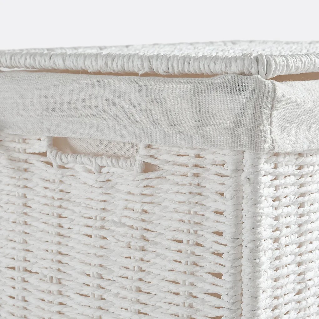 Wasmand met twee compartimenten, Papeli