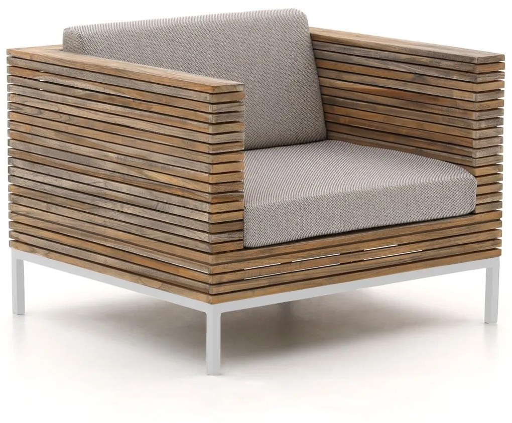 Lounge tuinstoel |   ROUGH-D | Hout | Old Teak | Kees Smit Tuinmeubelen
