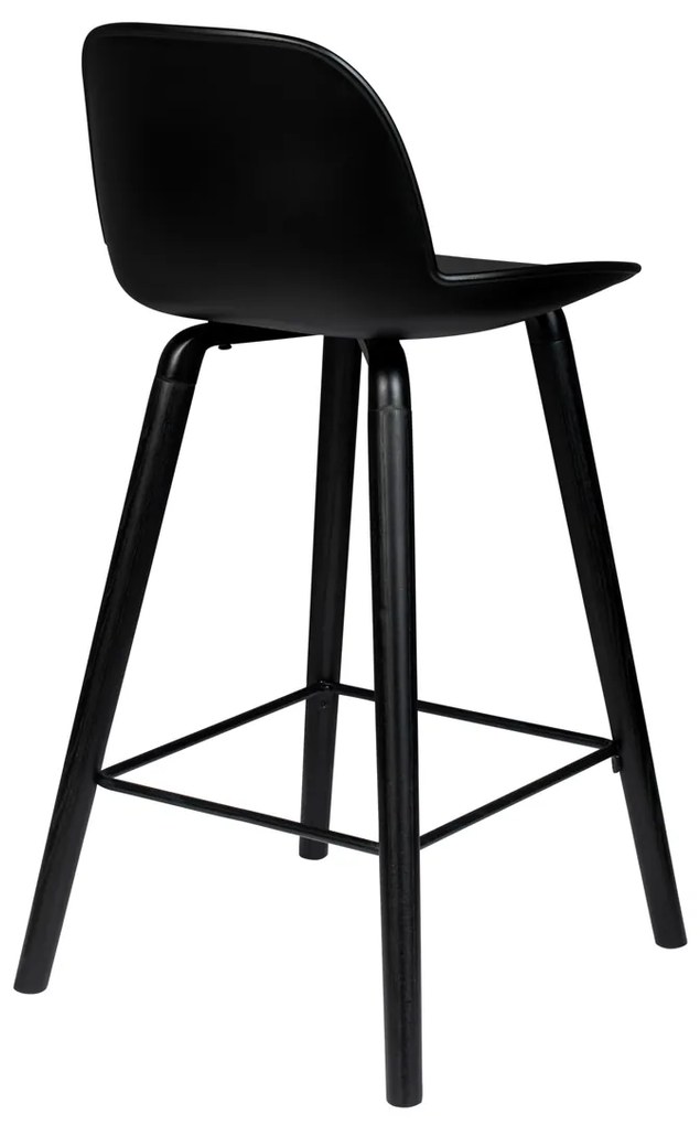 Zuiver Albert Kuip All Black Design Barkruk