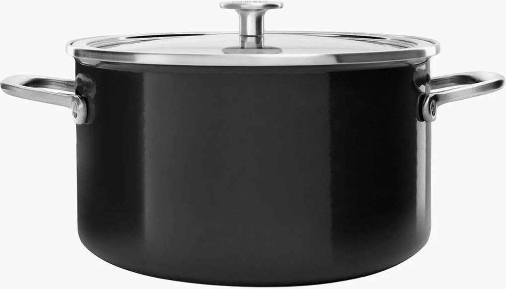 Anti-aanbak pan Black met deksel