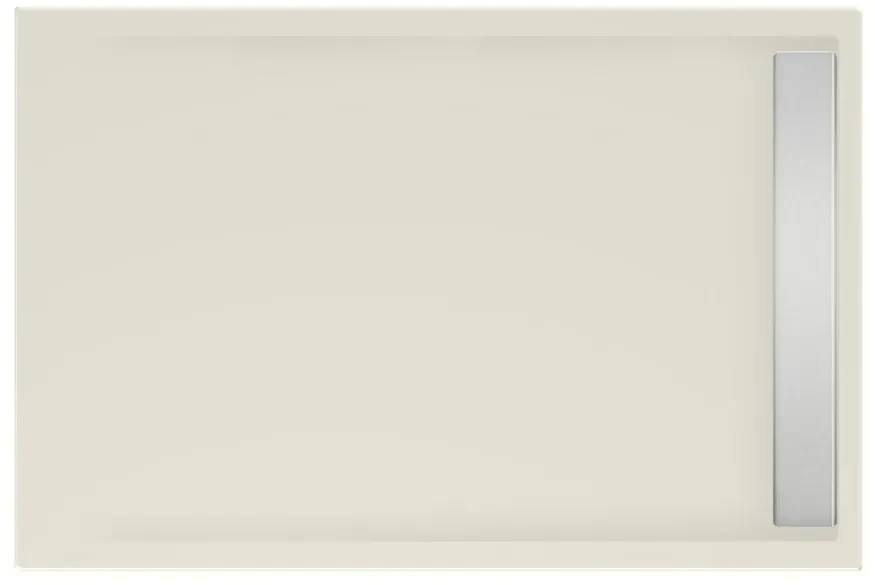 Xenz Easy-Tray douchebak 120x80x5cm pergamon
