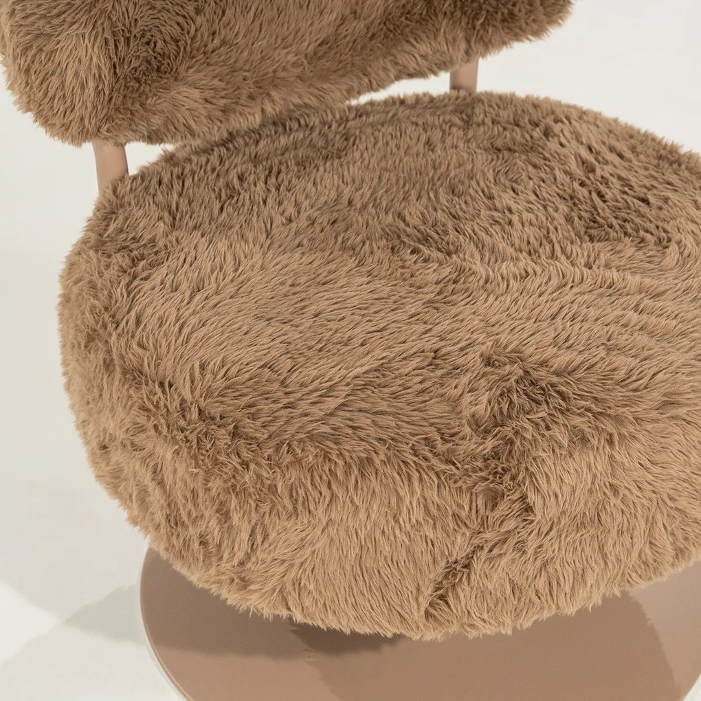 Fauteuil Draaibaar Taupe