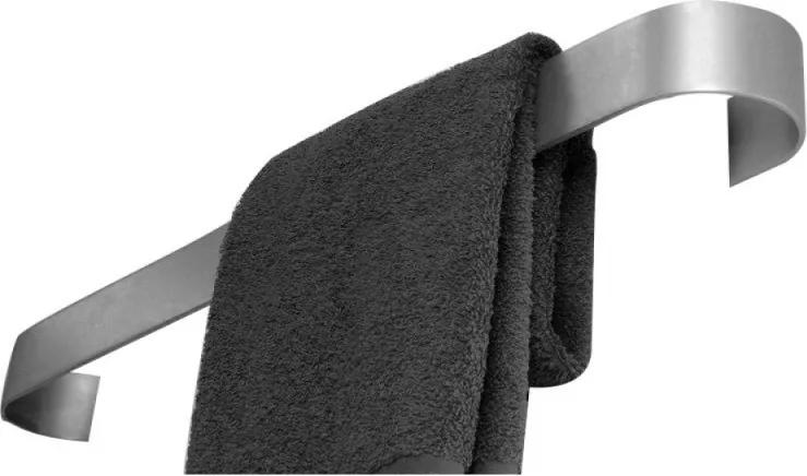Alu-Zen handdoekbeugel 600 mm, aluminium