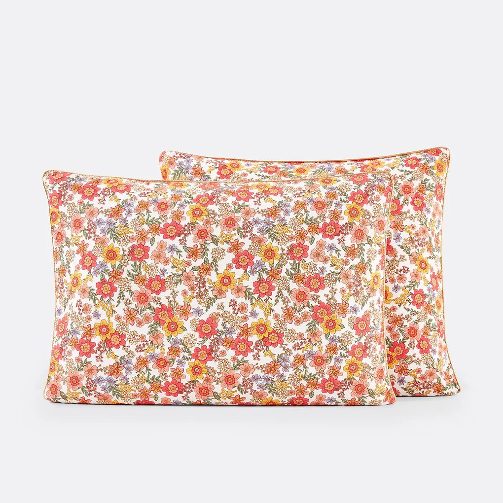 Kussensloop in gewassen linnen, Mérédith