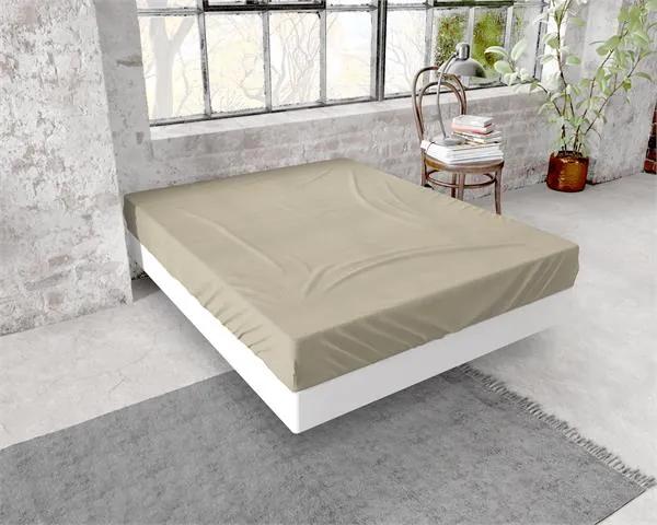 Hoeslaken Flanel 150g. Taupe Taupe 60 x 120