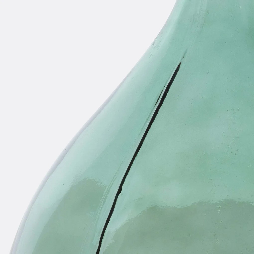 Vaas dame-Jeanne in glas H56 cm, Izolia