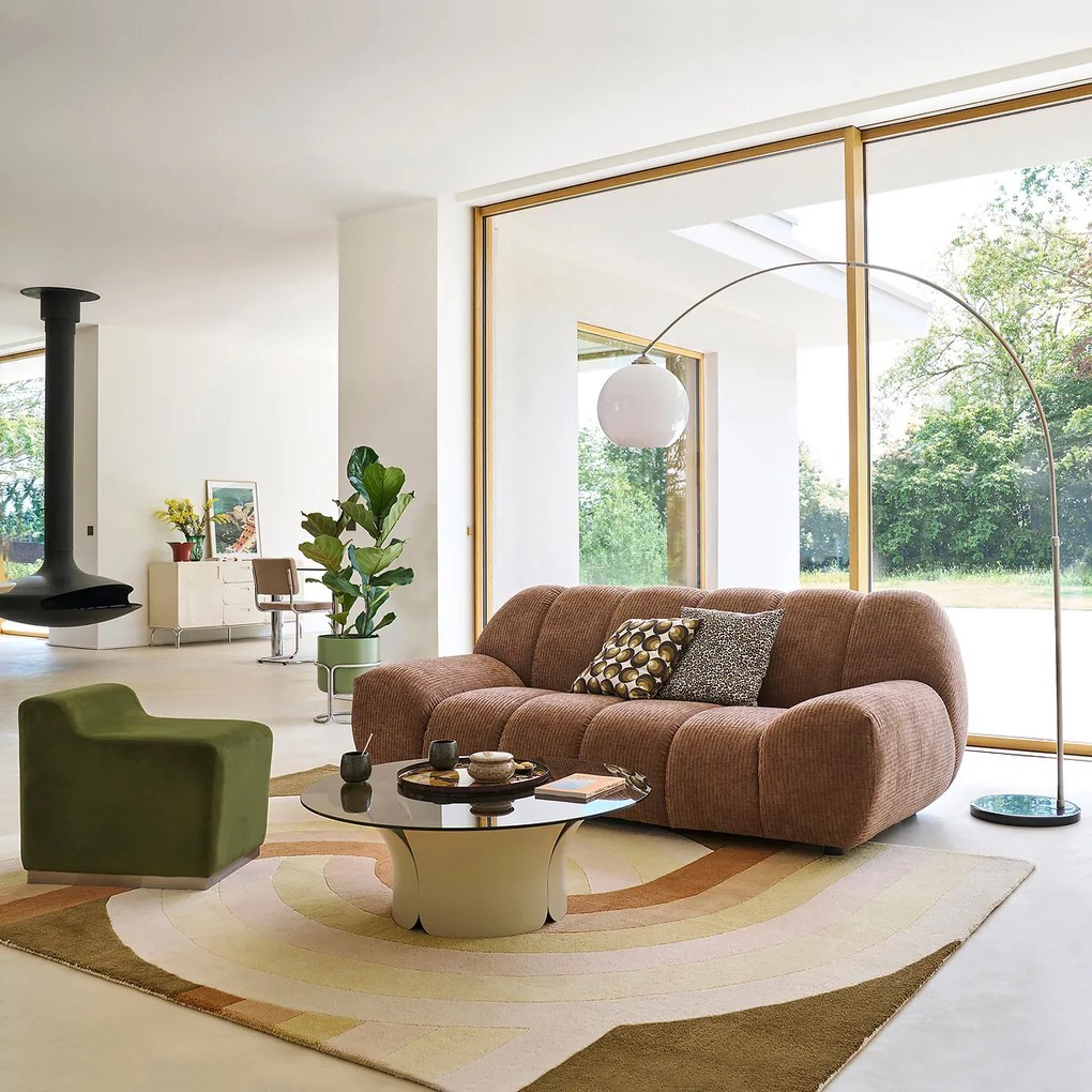 Vloerkleed in wol, Elida