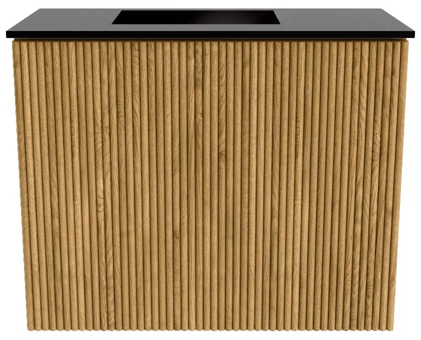 Mondiaz Joya 50cm toiletmeubel oak met wastafel faye links zonder kraangat urban