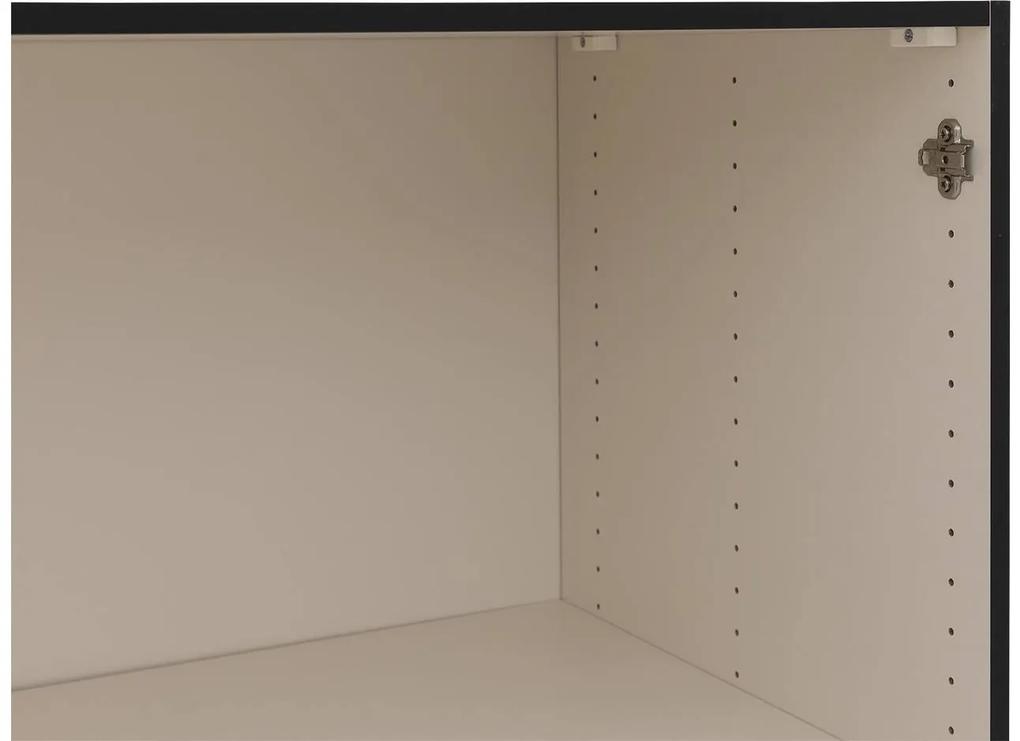 Goossens Kledingkast Easy Storage Ddk, Kledingkast 153 cm breed, 220 cm hoog, 3x draaideur