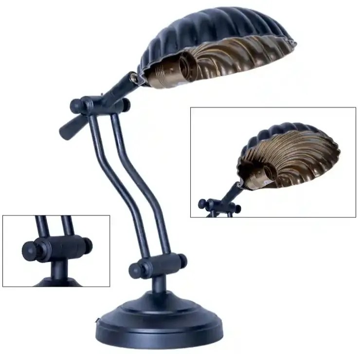 Tafellamp Durham Antiek Zwart