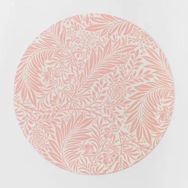 Jared Placemat In Vinyl Roze - Dahlia - Sklum