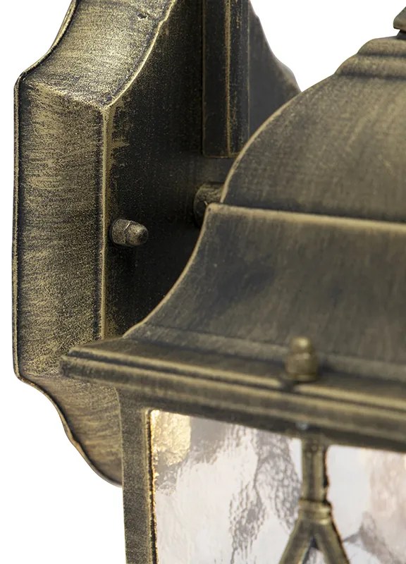 Smart romantische buitenwandlamp brons incl. Wifi A60 - London