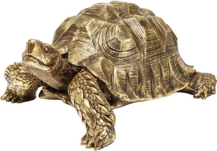Gouden Deco Schildpad Large