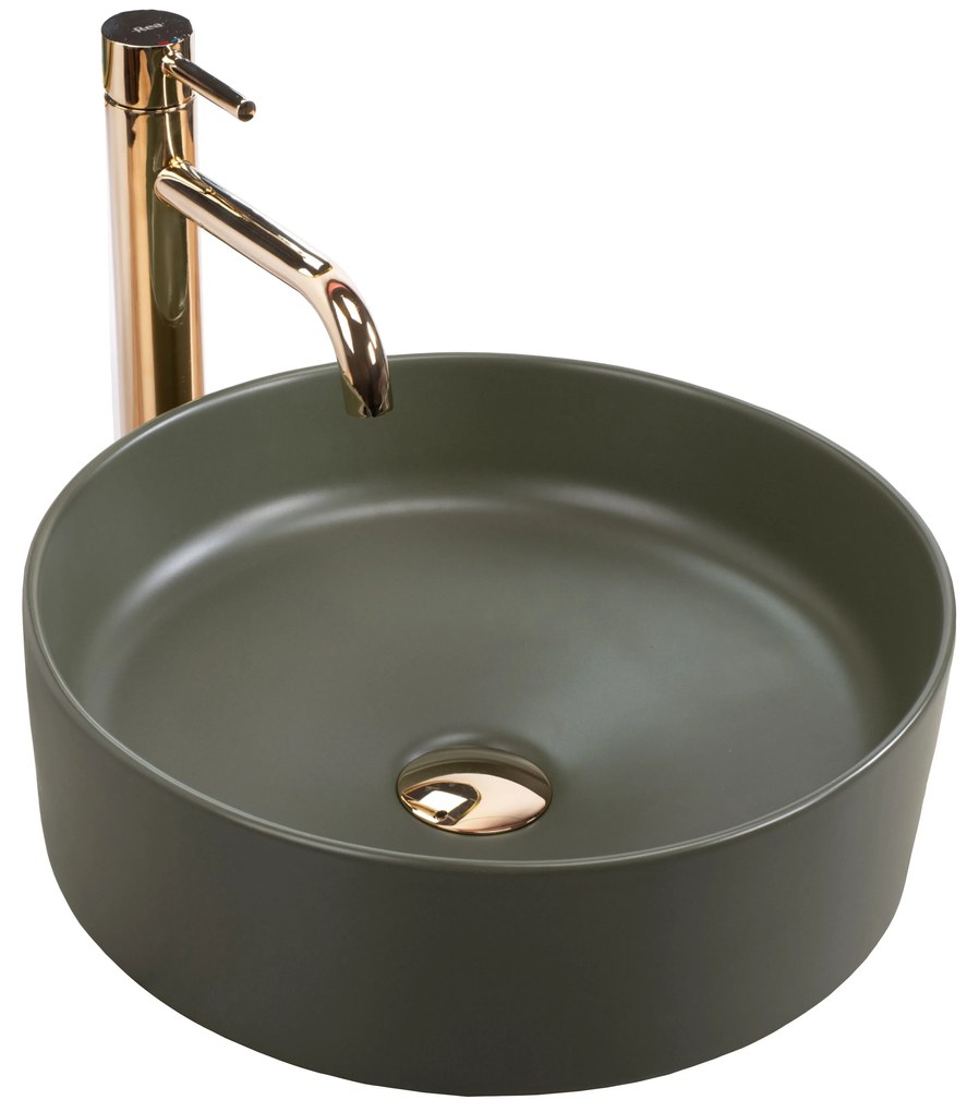 Opzetwastafel Rea SAMI GREEN MAT