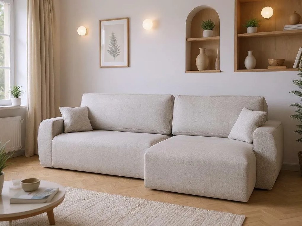 Hoekbank Calexico 102, Aanwezig, Aanwezig, 250x142x87cm, 102.5 kg, Poten: Kunststof