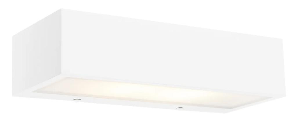 Design langwerpige wandlamp wit 25 cm - Houx Design G9 Binnenverlichting Lamp