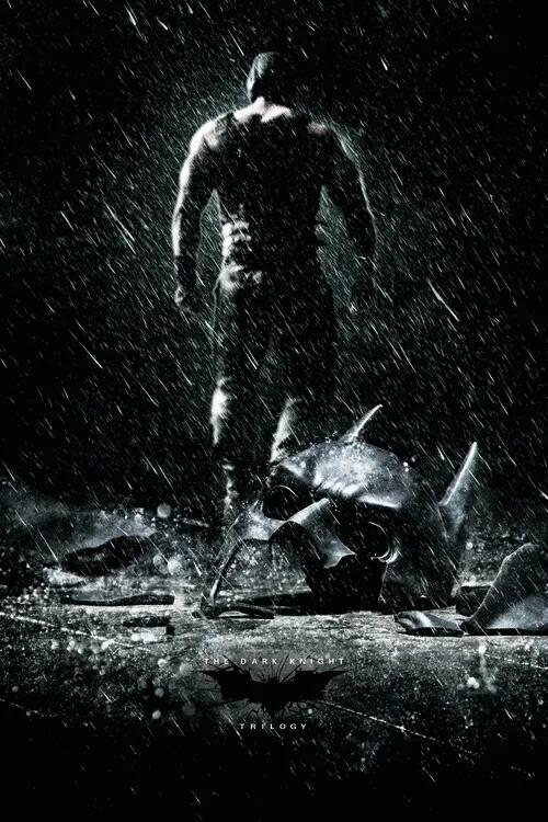 Kunstafdruk The Dark Knight Trilogy - Rain, (26.7 x 40 cm)