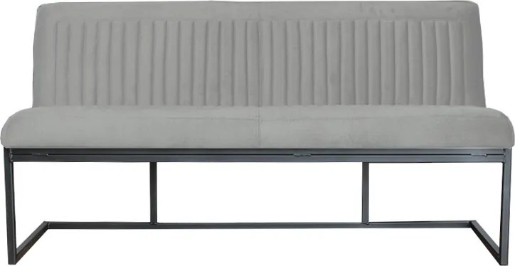 Eetkamerbank - Lara - stof Element lichtgrijs 04 - 160 cm
