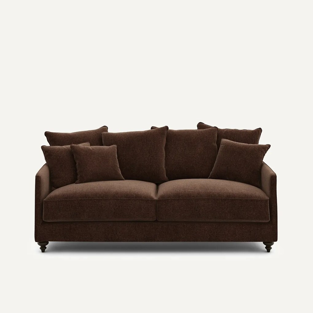 Slaapbank, chenille fluweel, LAZARE