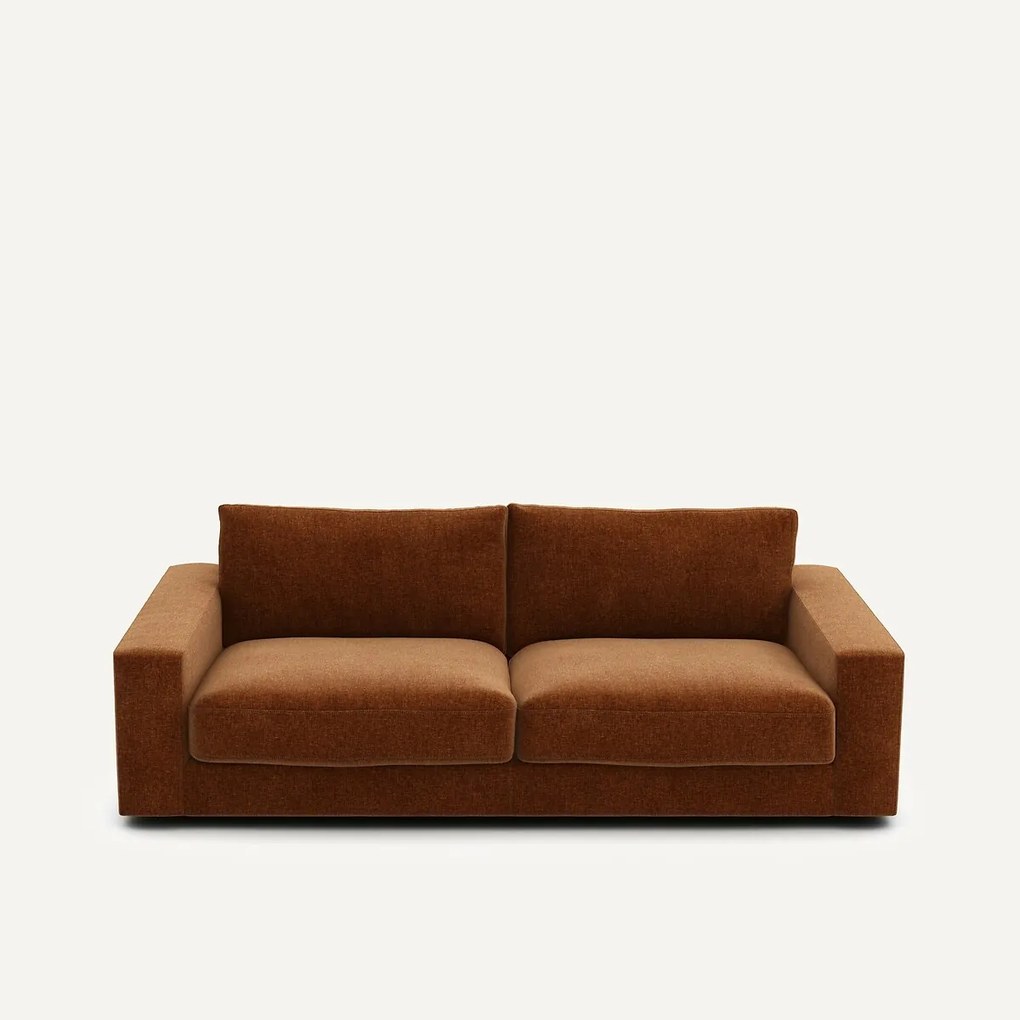 3-zits slaapbank, chenille fluweel, Skander