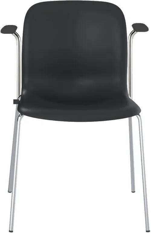 Howe SixE stapelbare stoel met armleuning