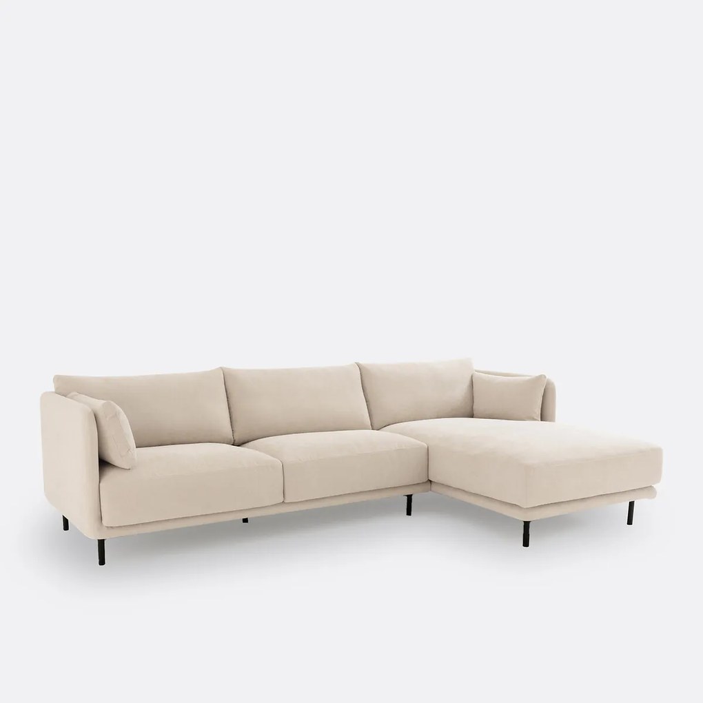 Rechthoekige bank in structuurstof, Victor