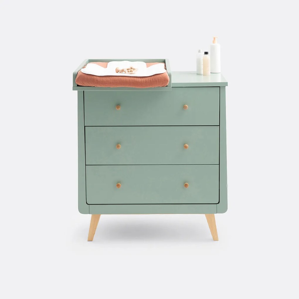 Ladekast/luiertafel met 3 lades, Willox